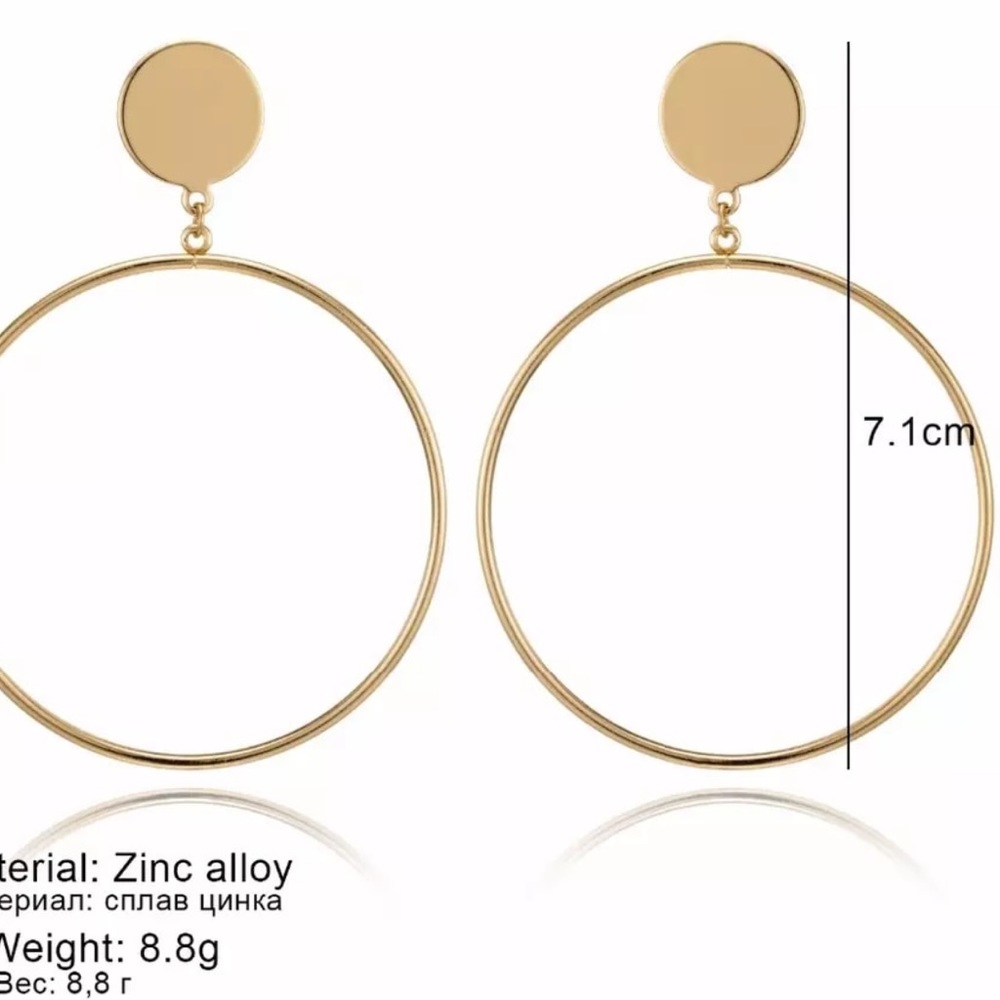 Brand New Hoop Rings - Picture 2 of 2